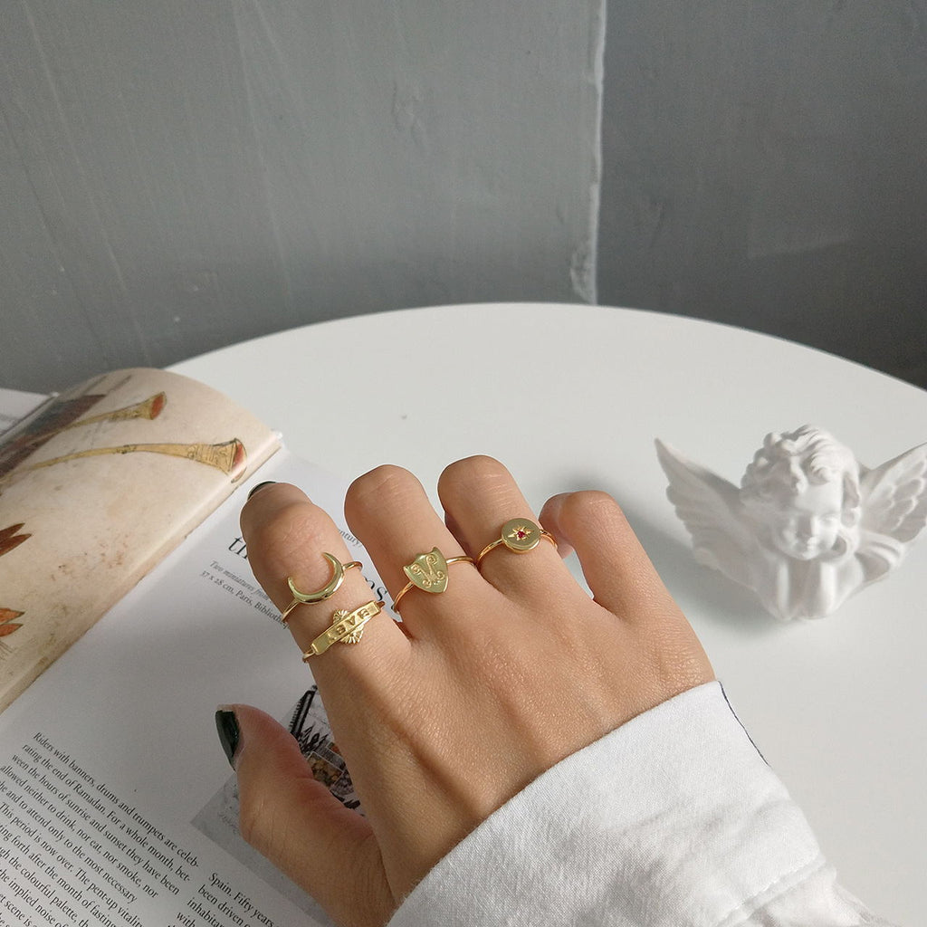 Open Ring, Unisex Silver Jewelry Ring