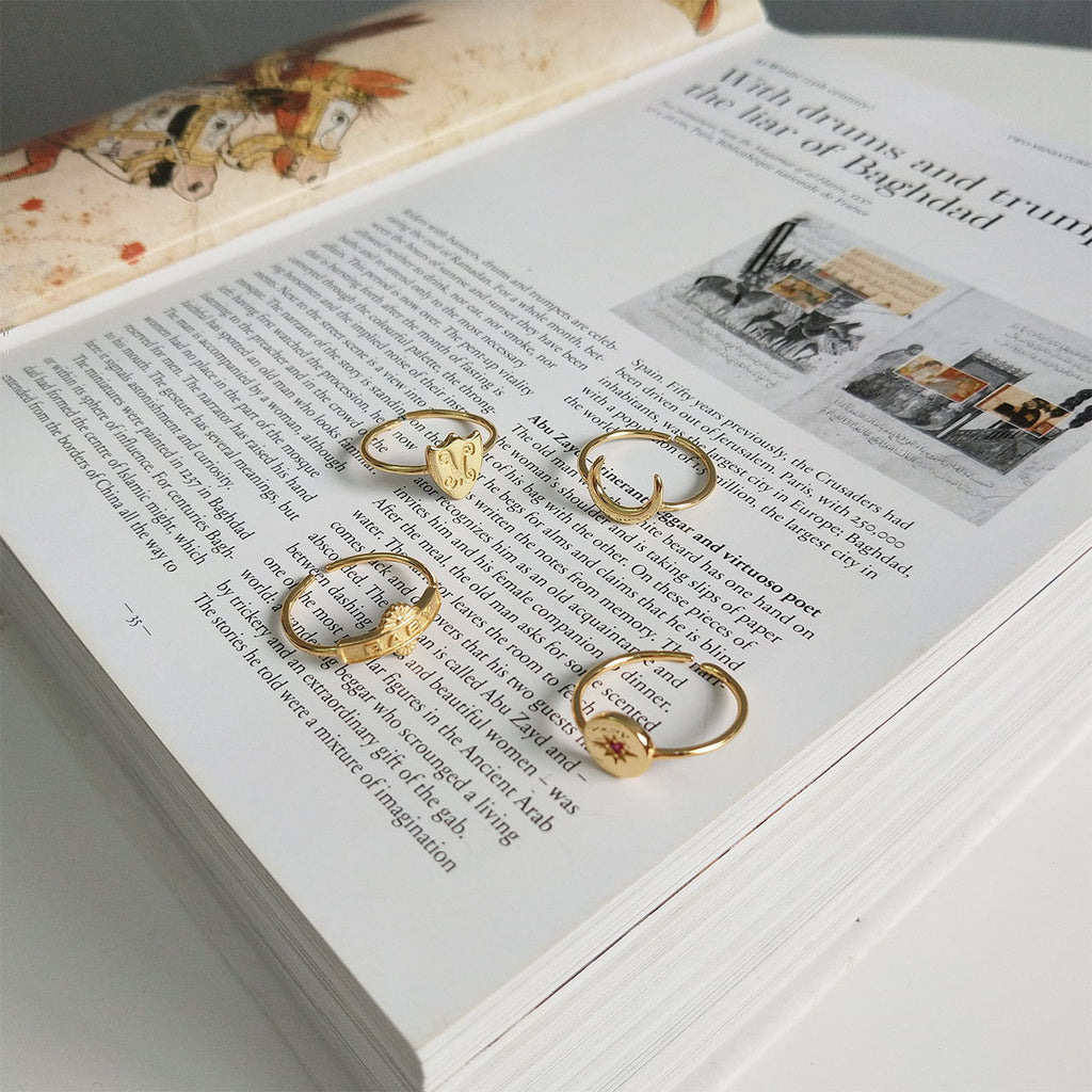 Open Ring, Unisex Silver Jewelry Ring