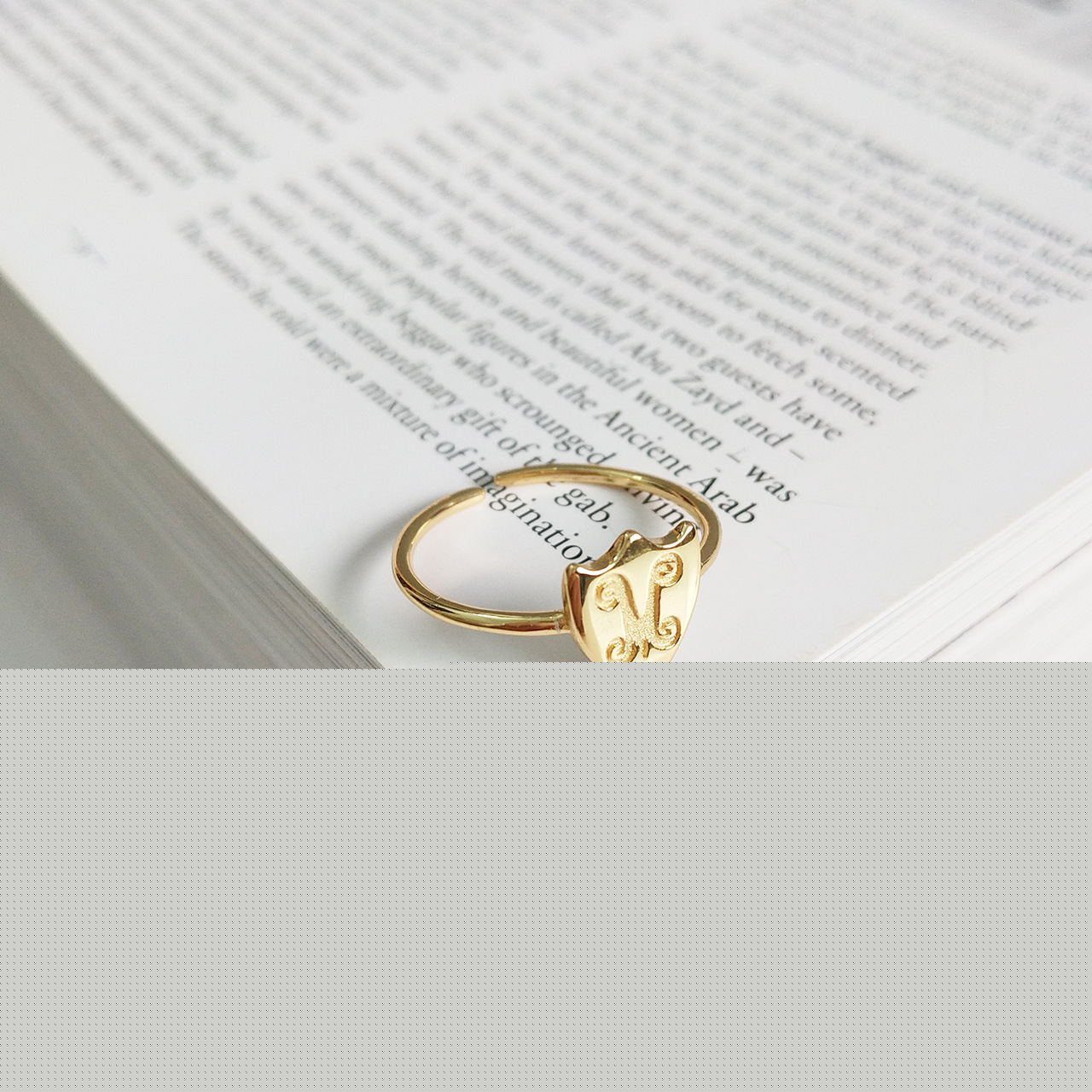 Open Ring, Unisex Silver Jewelry Ring