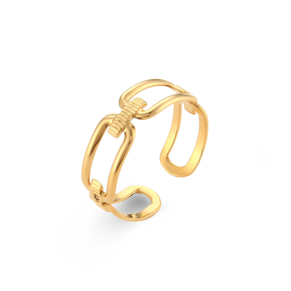 European American Gold Ring Jewelry Ornament