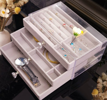 Three-Layer Jewelry Box