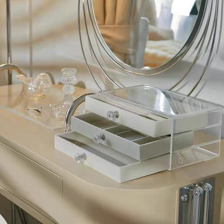 Three-Layer Jewelry Box