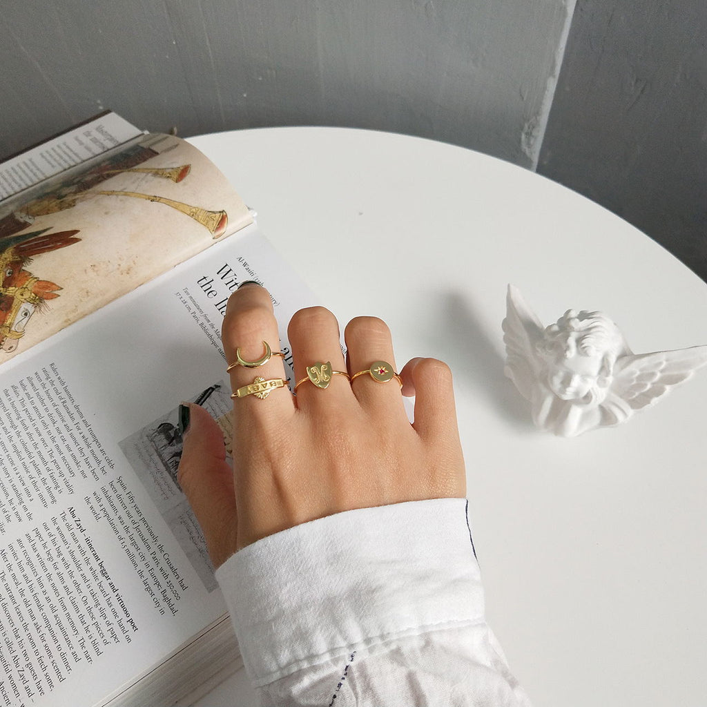 Open Ring, Unisex Silver Jewelry Ring